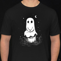 Tombstone Ghost T-Shirt model