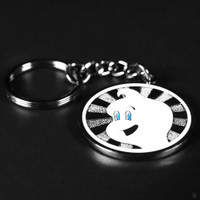 GhostStop Metal Ghost Hunter Keychain Gus the Ghost