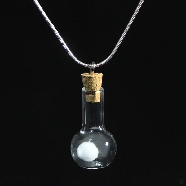 Orb In A Bottle Charm Necklace