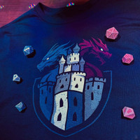 Mythic Hall t-shirt logo front