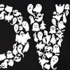 Ghost LOVE Sign T-Shirt Closeup