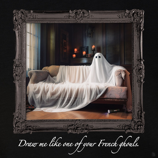 Titanic Ghost T-Shirt Art