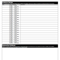 Paranormal Investigation Report Template