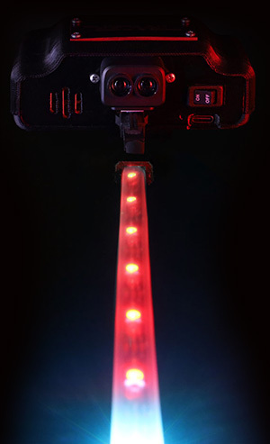 tracer light wire front view