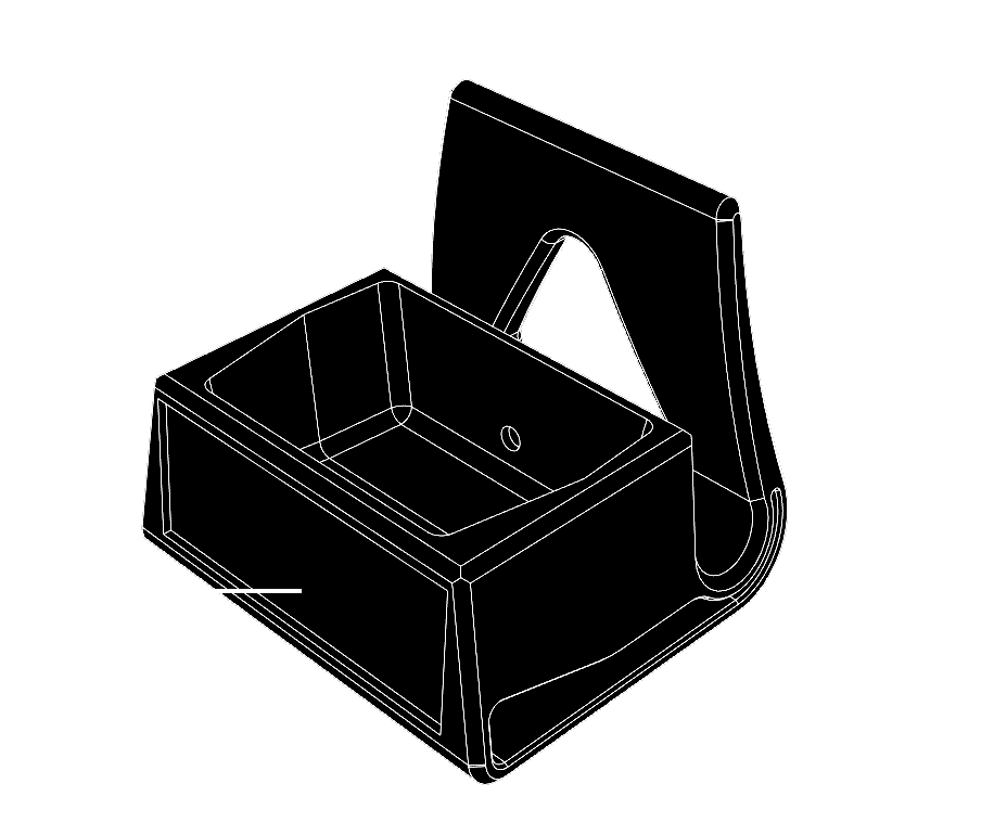K2 Meter Stand Clip Illustration